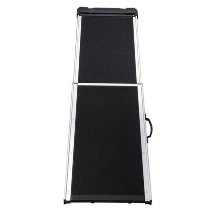 Foldable Aluminum Dog Car Step Ramp, Dog Ramp Climbing Ladder