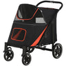 Foldable Doggy Stroller for Medium Large Dogs, Pet Stroller