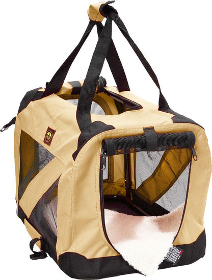 Folding Zippered 360 Vista View House Pet Crate