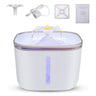 Guipure 2.0L Anti-Cold Cat Water Fountain with Light Notification;