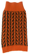 Harmonious Dual Color Weaved Heavy Cable Knitted