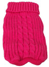 Heavy Cotton Rib-Collared Pet Sweater, Style LC8G