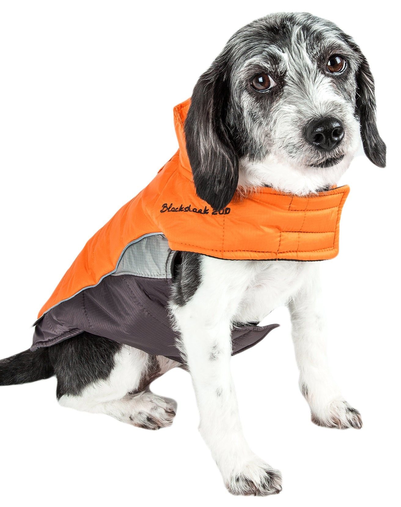 Dog Helios Hurricane-Waded Plush 3M Reflective Dog Coat with Blackshark