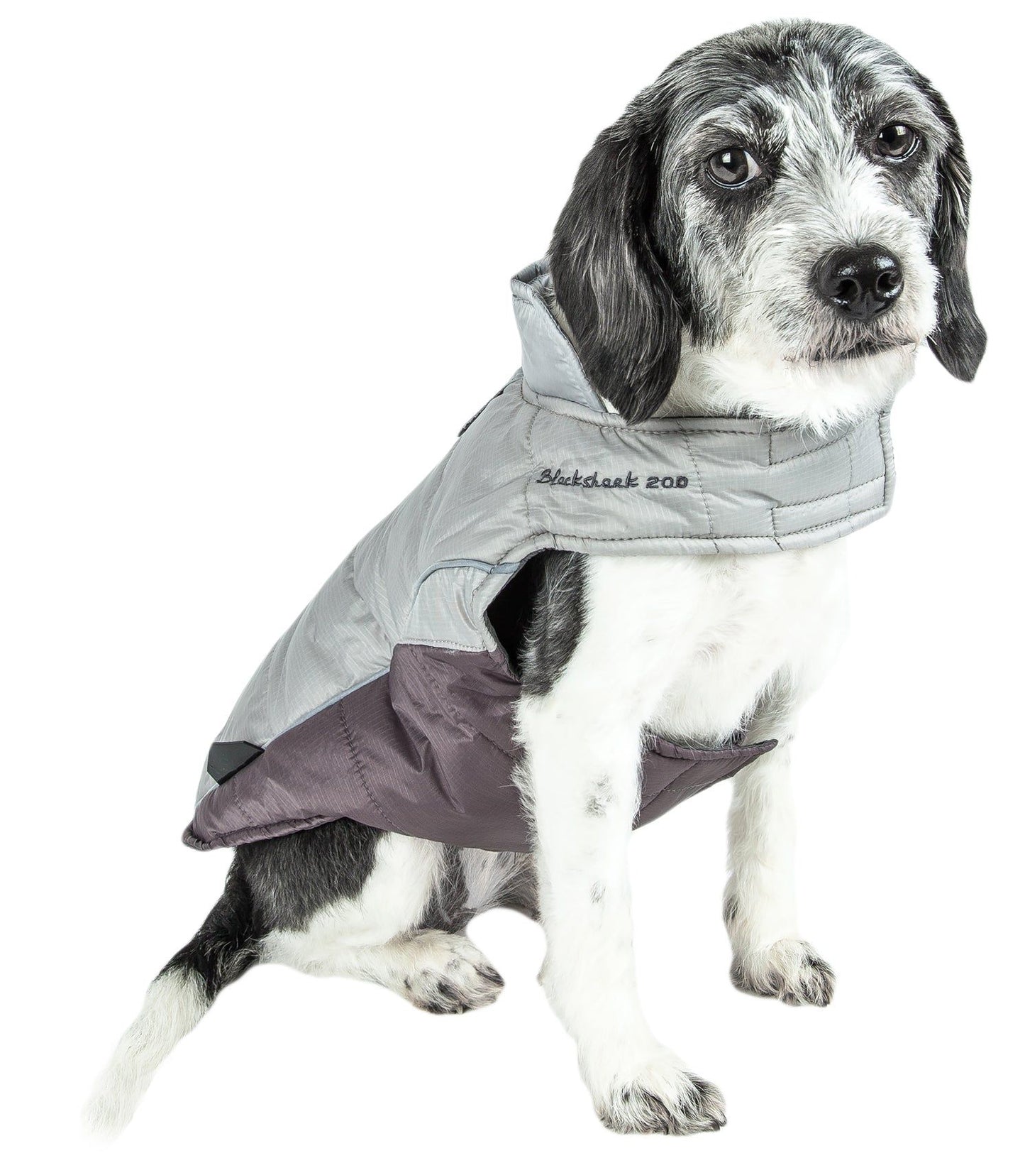 Dog Helios Hurricane-Waded Plush 3M Reflective Dog Coat with Blackshark