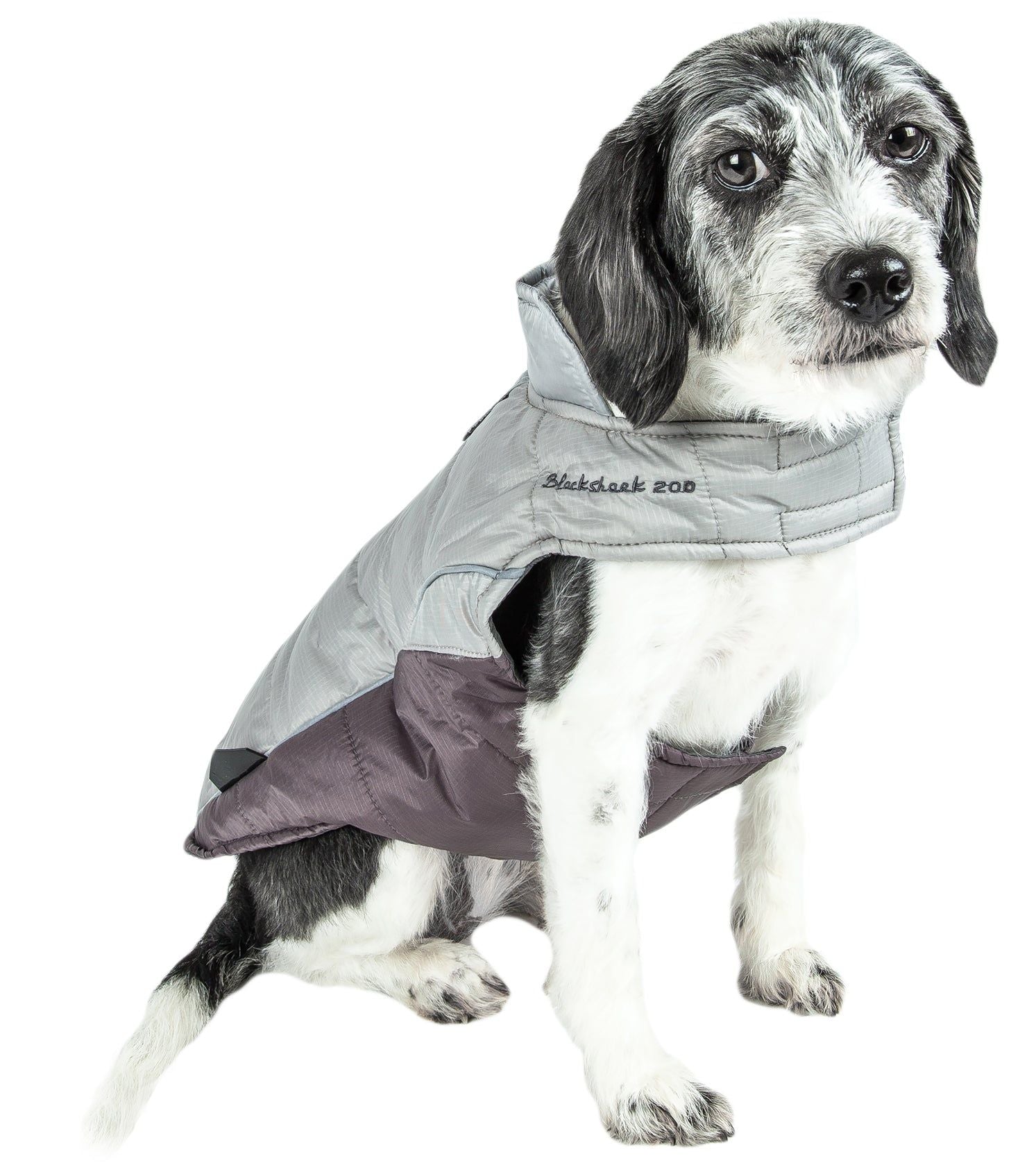 Dog Helios Hurricane-Waded Plush 3M Reflective Dog Coat with Blackshark