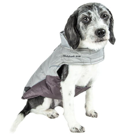 Dog Helios Hurricane-Waded Plush 3M Reflective Dog Coat with Blackshark