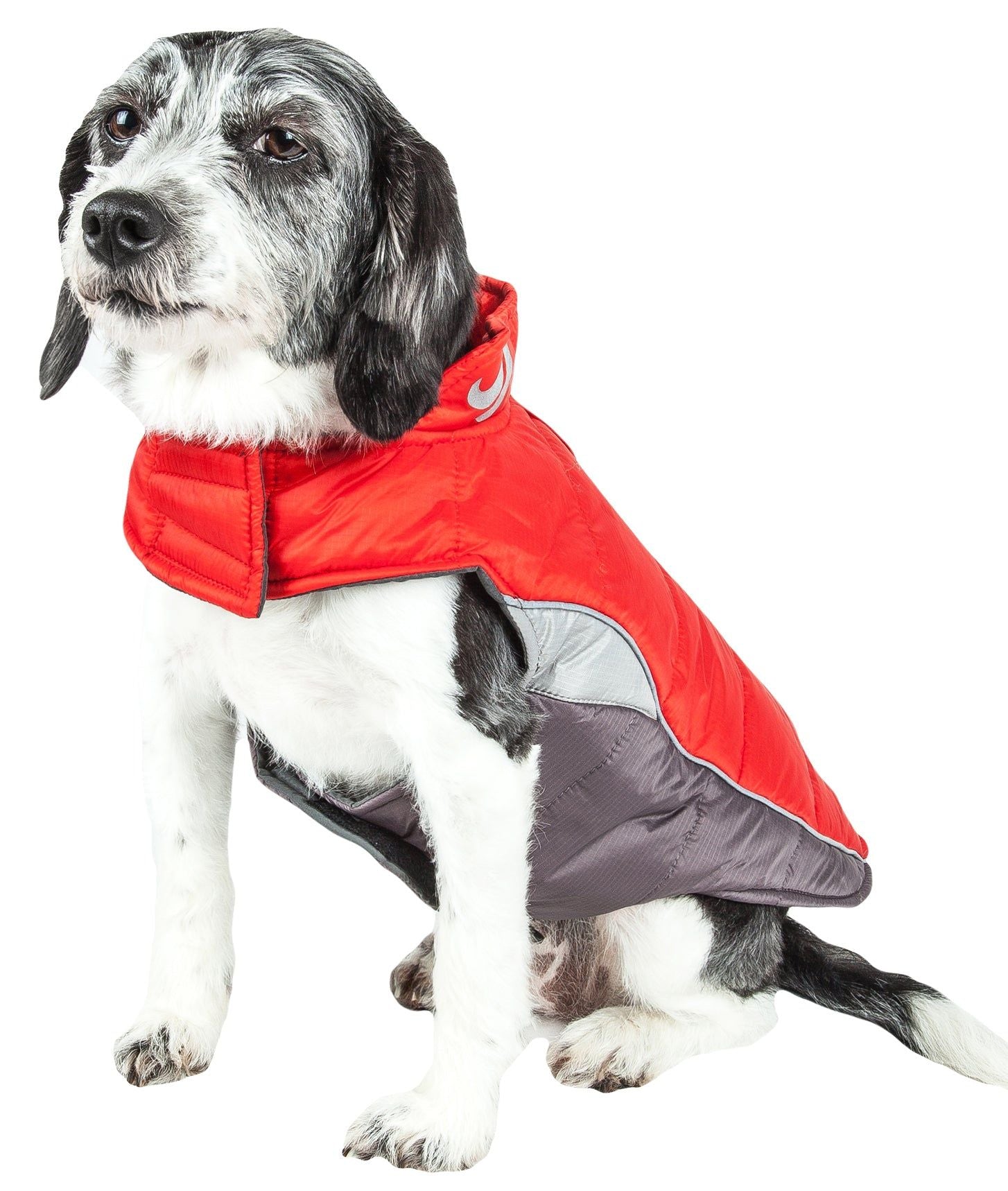 Dog Helios Hurricane-Waded Plush 3M Reflective Dog Coat with Blackshark