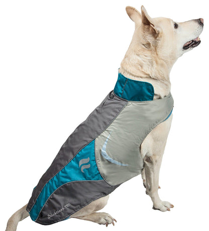 Helios Lotus-Rusher Waterproof 2-in-1 Convertible Dog Jacket