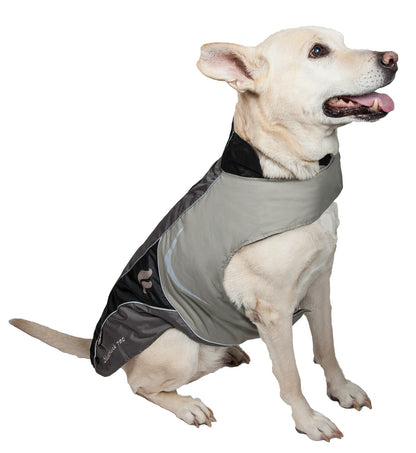 Dog Helios Lotus-Rusher Waterproof 2-in-1 Convertible Dog Jacket