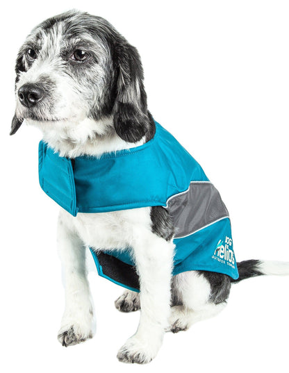 Dog Helios Octane Softshell Neoprene Satin Reflective Dog Jacket