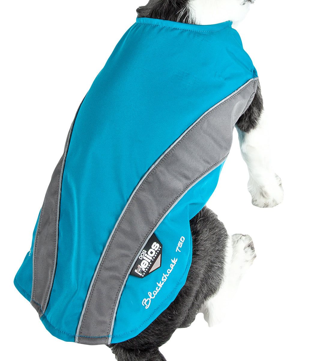 Dog Helios Octane Softshell Neoprene Satin Reflective Dog Jacket