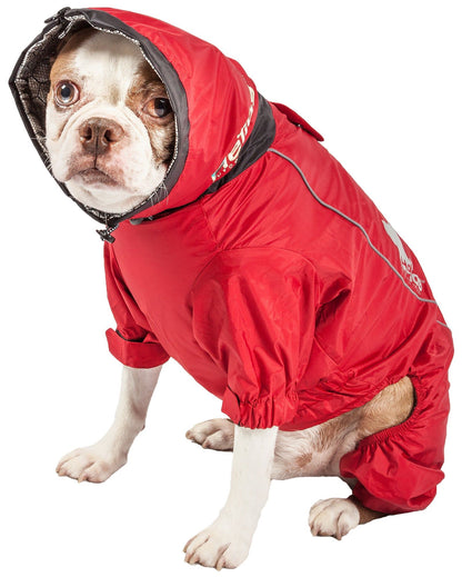 Dog Helios Weather-King Ultimate Windproof Full Bodied Pet Jacket
