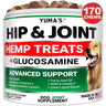 Advanced Hemp Hip & Joint Chews for Dogs, Glucosamine & MSM