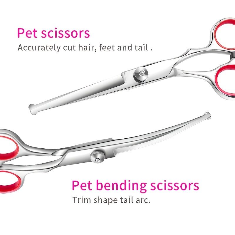 Household Pet Hair Clipper; Stainless Steel Professional