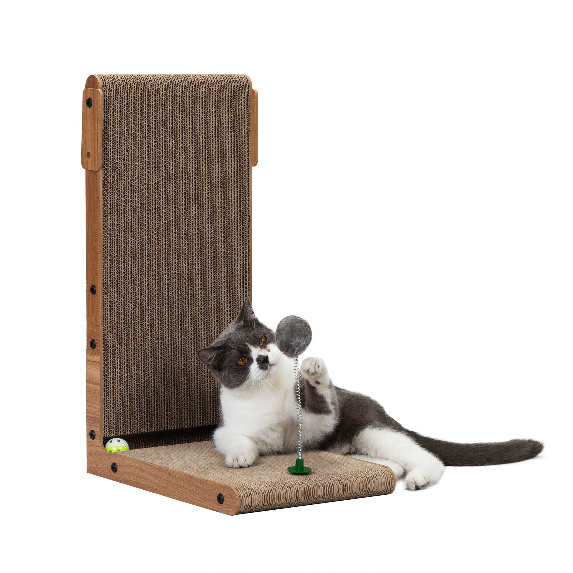 Indoor Cat Scratching Board for Small to Large Cat, Corrugated