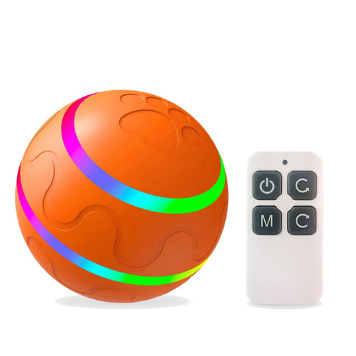 Interactive Dog Chew Toy Ball; Dog Balls Toy; USB Rechargeable