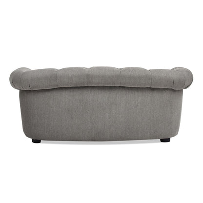 Kiki 36.5" Chesterfield Dog Sofa Bed, Medium, Uptown Gray Stain