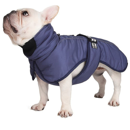 Large Dog Winter Fall Coat Wind-Proof Reflective Anxiety Relief