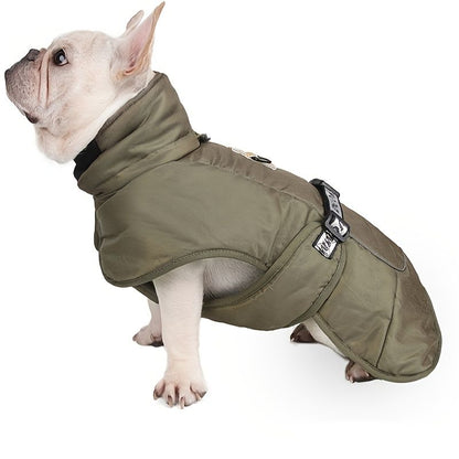 Large Dog Winter Fall Coat Wind-Proof Reflective Anxiety Relief