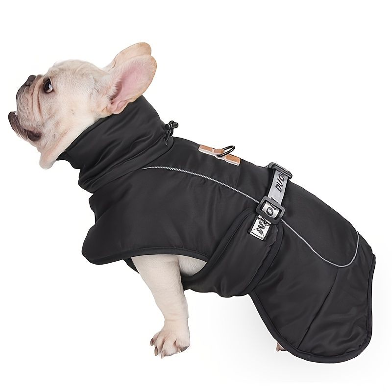 Large Dog Winter Fall Coat Wind-Proof Reflective Anxiety Relief
