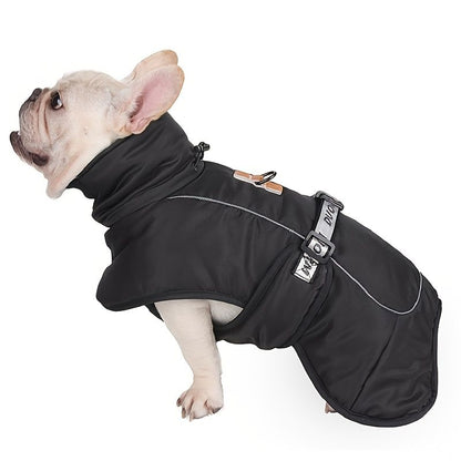 Large Dog Winter Fall Coat Wind-Proof Reflective Anxiety Relief