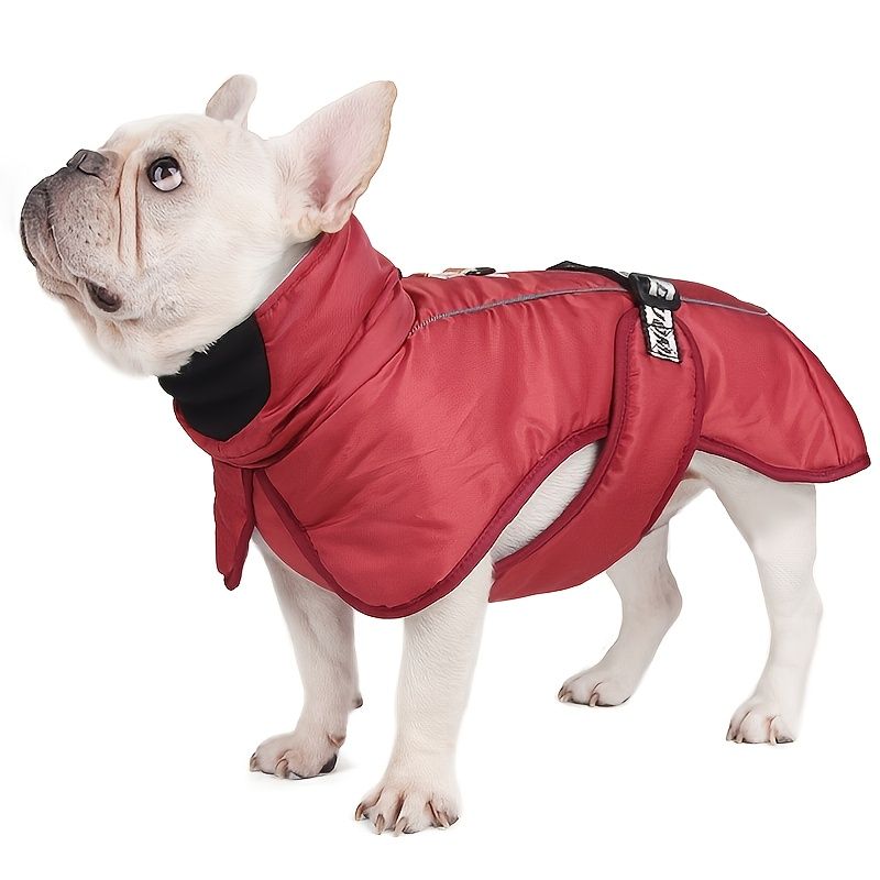 Large Dog Winter Fall Coat Wind-Proof Reflective Anxiety Relief