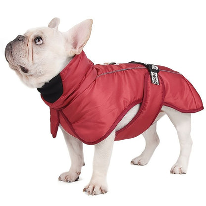 Large Dog Winter Fall Coat Wind-Proof Reflective Anxiety Relief