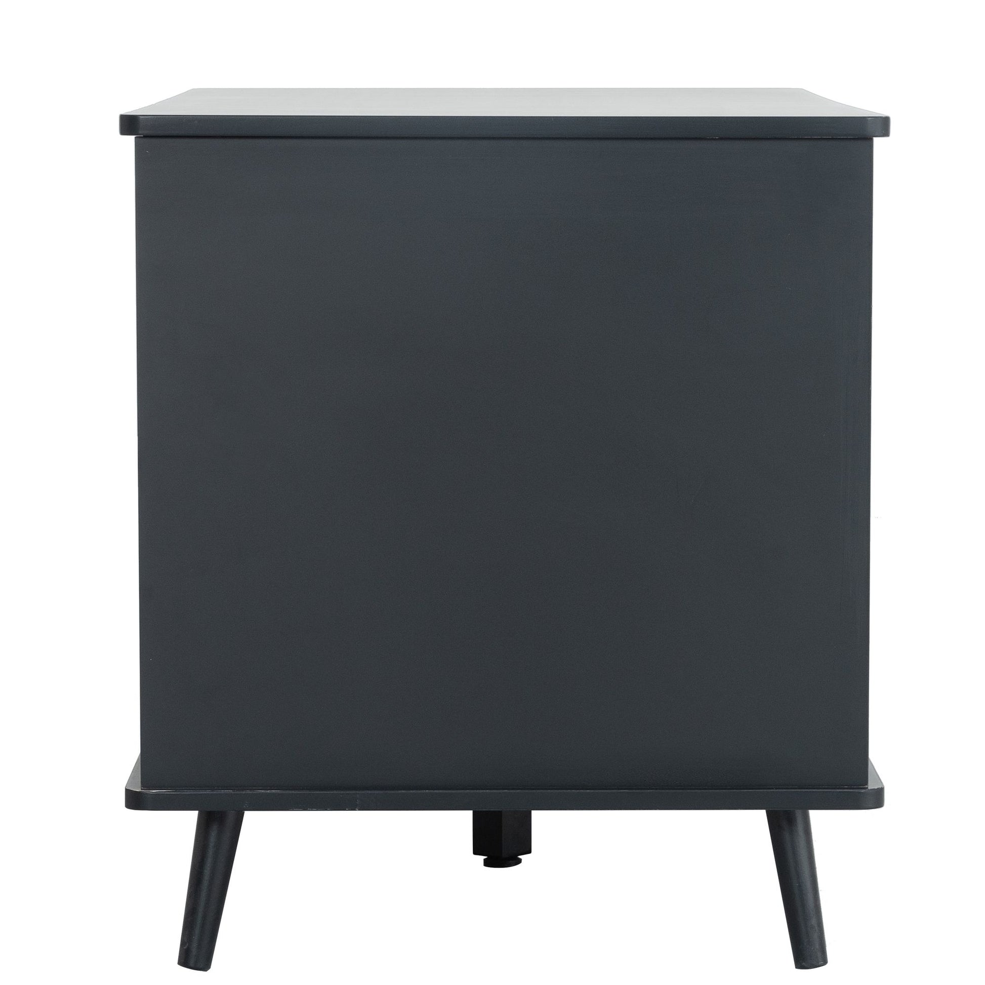 Litter Box Enclosure, Cat Litter Box Furniture with Hidden Plug, 3