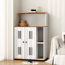 Litter Box Enclosure for 2 Cats,Hidden Cat Furniture, Double Litter