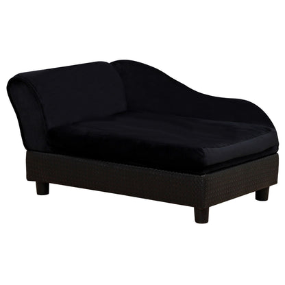 Luxury Dog Bed for Small Dogs, Hidden Storage, 3" Foam Cushion