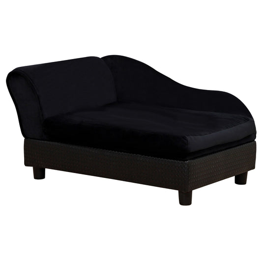 Luxury Dog Bed for Small Dogs, Hidden Storage, 3" Foam Cushion