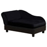 Luxury Dog Bed for Small Dogs, Hidden Storage, 3" Foam Cushion