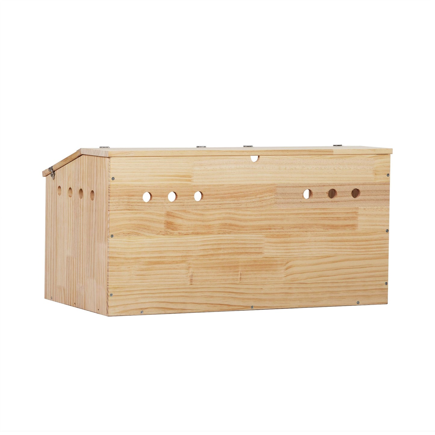 Middle Transparent Wooden Hamster Cage; Small Animal Habitat Hutch