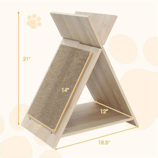 Multi-Functional Cat Scratcher - 18.5 X21", Scratching Surface