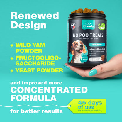 No Poo Chews for Dogs, Digestive & Immune Support Formula