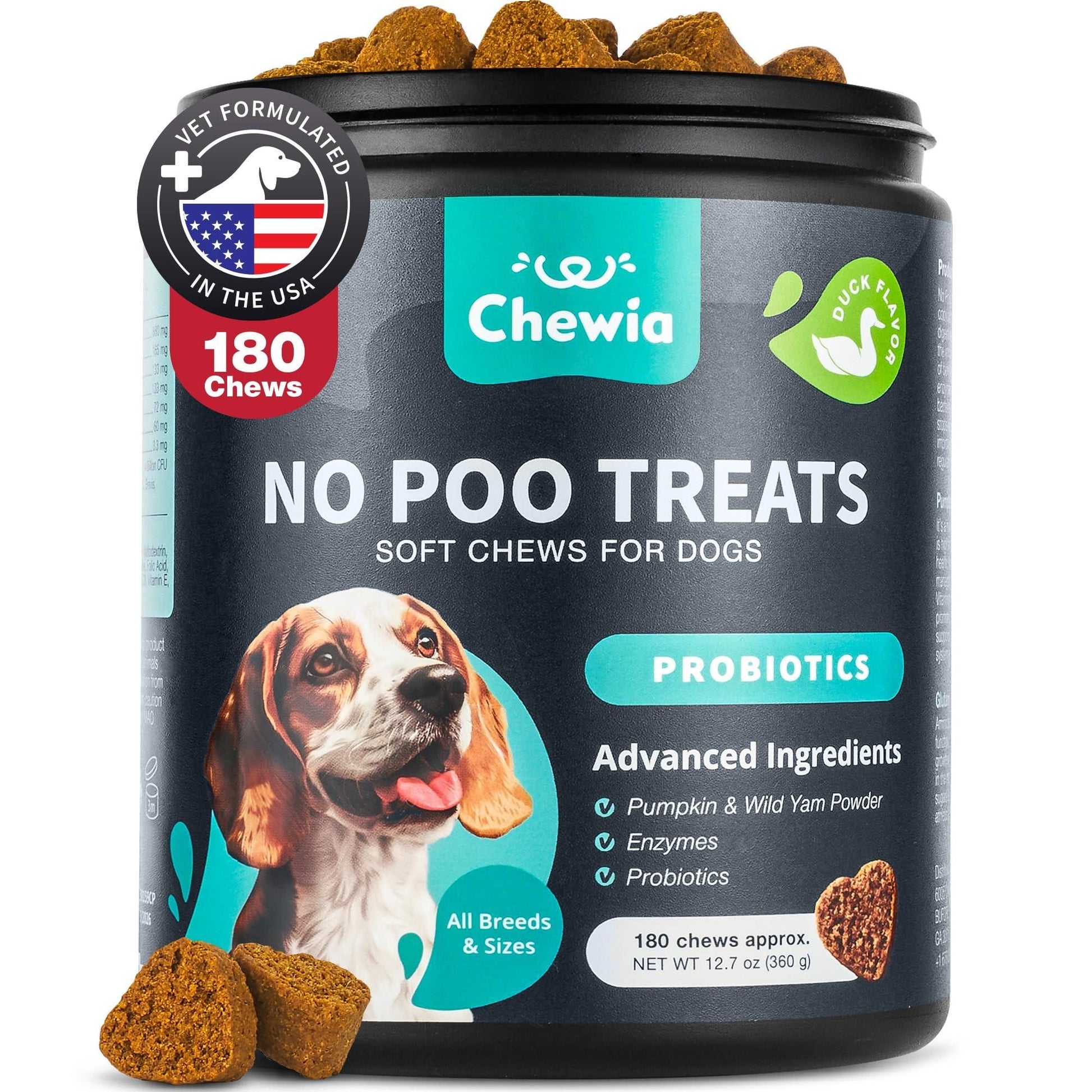 No Poo Chews for Dogs, Digestive & Immune Support Formula
