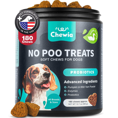 No Poo Chews for Dogs, Digestive & Immune Support Formula