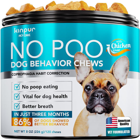 No Poo Chews for Dogs with Probiotics & Digestive Enzymes
