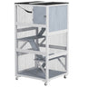 Outdoor Cat Enclosure Catio for Cats with Wheels, Weatherproof