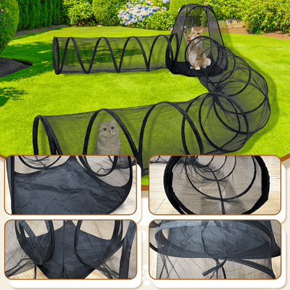 Outdoor Cat Enclosure, Portable Cat Tents for Outside, Cage Free
