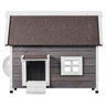 VEVOR Outdoor Cat House Weatherproof, Feral Cat Shelter for Multiple