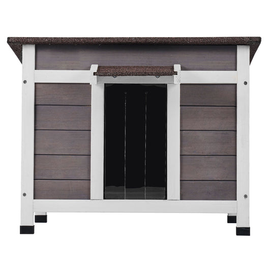 Outdoor Cat House Weatherproof, Feral Cat Shelter for Multiple
