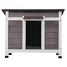 VEVOR Outdoor Cat House Weatherproof, Feral Cat Shelter for Multiple