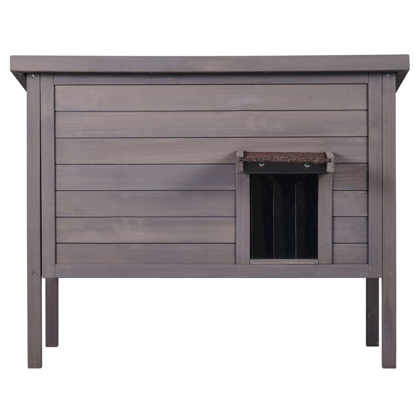 Outdoor Cat House Weatherproof, Feral Cat Shelter for Multiple