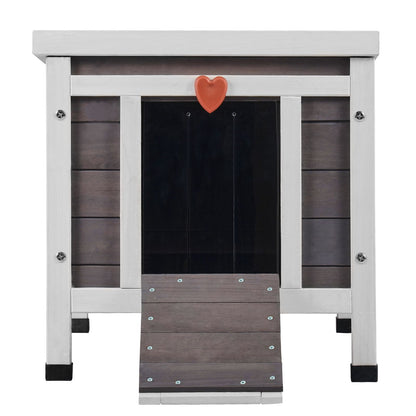 Outdoor Cat House Weatherproof, Feral Cat Shelter for Multiple