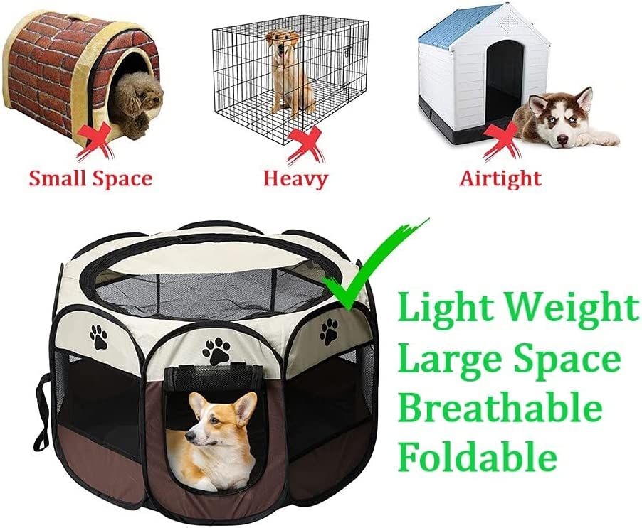 Oxford Cloth Folding Pet Tent Cat Kennel Dog Kennel Cat Delivery
