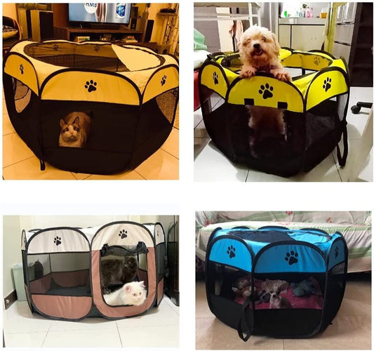 Oxford Cloth Folding Pet Tent Cat Kennel Dog Kennel Cat Delivery