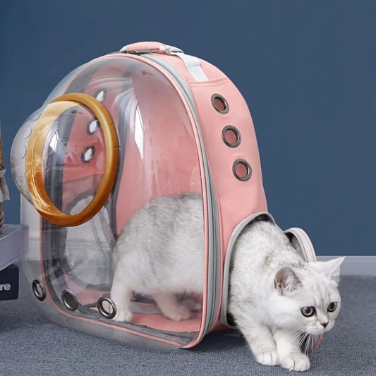Pet Carrier Backpack, Space Capsule Bubble Cat Backpack Carrier