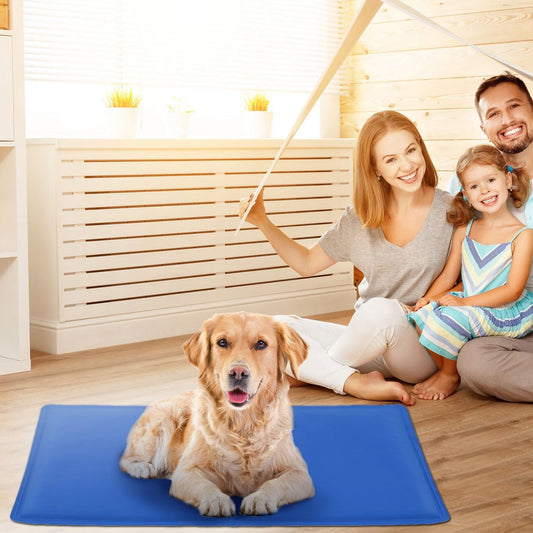 Pet Dog Cooling Mat Pressure Activated Gel Self Cooling Mat Pad
