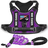 Pet Harness and Leash Set for Dog & Cat; Adjustable No Pull Service